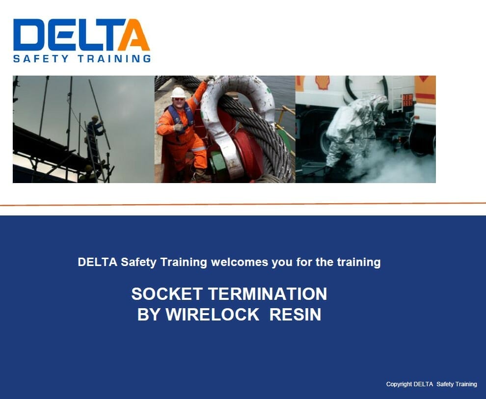 E-book Socketgieten - DELTA Safety Training