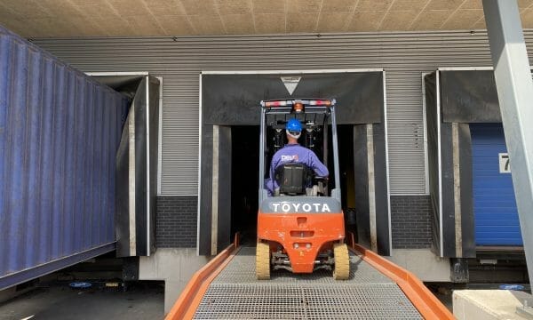 Code 95 heftruck training laaddok