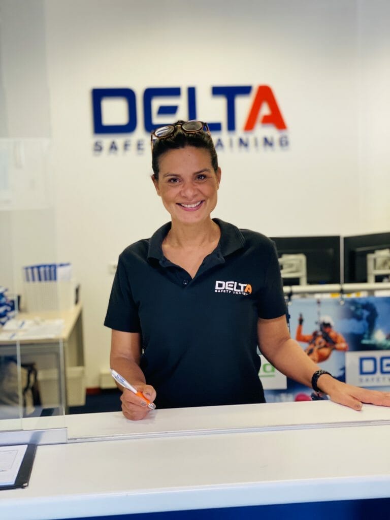 Wendy, receptioniste bij DELTA Safety Training